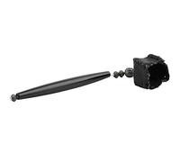Alomejor Pool Chalk Case Billiards Pen-design Pocket Chalk Holder Billiard Supplies Snooker Shooters Accessory(Balck)