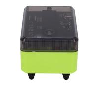 Alomejor Portable Aquarium Oxygen Pump, Rechargeable Low Noise Aerator with Continuous and Intermittent Modes for Freshwater Fish and Live Bait (Green)