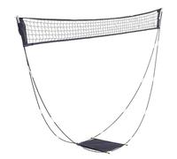 Alomejor Portable Badminton Net, Easy Setup Outdoor Sports Training Net with Reinforced Iron Tubes for Schools Gyms Parks Backyards