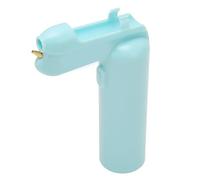 Alomejor Portable Electric Airbrush Marker 1200mAh USB Charging Easy Operation for Artists and Kids Painting (Lake Blue)