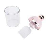Alomejor Portable Electric Facial Cleanser Foam Cup Bubble Maker Rechargeable Face Wash Foam Bottle with Rich for Bathroom Hotel, 500ml Capacity, Quick Charging Type C Power Connector, IPX7, White