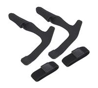 Alomejor Portable Fishing Rod Belt Set Durable Fastening Strap for Outdoor Fishing with Cap Strap for Protecting Pole, Suitable for Packing Rod - Neoprene Elastic Webbing Material