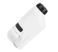 Alomejor Portable Microscope, 120X Magnification Range | Adjustable LED illumination, Lightweight and compact design, Fun scientific exploration