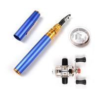 Alomejor Portable Pocket Telescopic Mini Pen Fishing Rod and Reel Set for Reservoir Fishing with Compact Body for Outdoor Enthusiasts (1.75m)