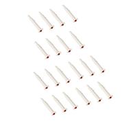 Alomejor Poultry Thermometer Disposable 20Pcs Accurate Roasted Chicken Cooking Temperature Meter for Kitchen Supplies Plastic 1.8 X 0.5 in