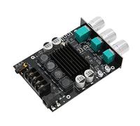 Alomejor Power Amplifier Module Dual Channel with 100W Output for Subwoofer Use BT 5.0 Sound Amplifier Board with AUX Input and BASS Control