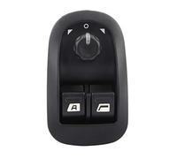 Alomejor Power Window Switch Plastic Window Lift Button 17 Pins 7 Pins Direct Replacement Mirror Control Panel for 206 Hatchback Saloon SW Form Drivers