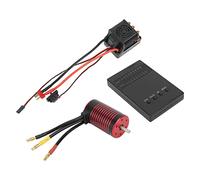 Alomejor Powerful 3660 Brushless Motor ESC Combo Set for 1/8 RC Cars (3800KV)