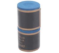 Alomejor Precise Cue Chalk NoSlip Coating for Enhanced Pool Shots, 2Pcs Billiard Accessories for Snooker and Pool Cue, Dark Green, 2.4x2.3cm (Blue)