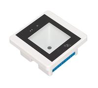 Alomejor Professional Barcode Scanner IC ID Reader Fast Reading for Smart Home Office Access Control Applications (R35C white)