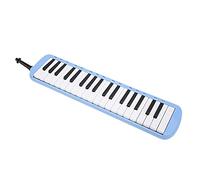 Alomejor Professional Exercise Melodica 37 Key's Keyboard Wind Musical Instrument with Handle, Suitable for Beginners, ABS Material (Blue)