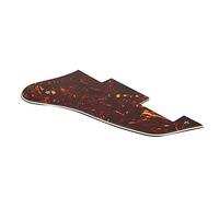 Alomejor Professional Guitar Pickguard Protection Board for ES-335 Easy Installation Black Guitar Access for PVC Musicians Red 180 X 80 Mm