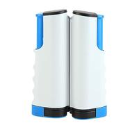 Alomejor Professional Retractable Pong Net Portable Table Tennis Net Gaming Supply for Competition Players Grey Blue
