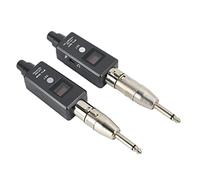 Alomejor Professional XLR Wireless Transmitter and Receiver Reliable Wireless Microphone System for Events and Performances 5h Operating Time