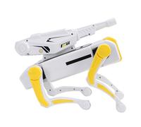 Alomejor Programmable Robot Dog, Interactive Voice Control Remote Control Robotic Pet with Smart Coding Learning and Multiple Play Modes for Boys and Girls