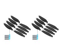 Alomejor Propellers Light Weight Wing Blade, 16 PCS Wing Blades Fits Drone Spare Accessories Fit Light Weight Plastic for Mini