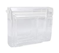 Alomejor Protective PC Material Camera Box/Cover for FUJIFILM Wide 400 Instant Camera, Clear Scratchproof Storage Cover with Lanyard, Easy to Use for Photography Enthusiasts, Transparent Design