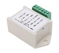Alomejor PWM Voltage Converter, ABS Analog to Digital Conversion Module, 24V 0 to 100 Percent PWM Input 0 10V Output, Shell Design for Electrical Control Equipment