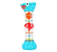 Alomejor Rain Stick Toy, Sensory Development Hourglass Shape for 0-3 Year | 45dB White Noise, Rounded ABS Plastic, 24x8x10cm Size, Visual Tracking, Cause-effect Learning, No Batteries Needed