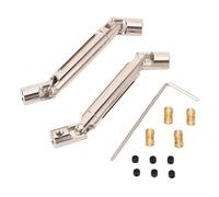 Alomejor RC Car Metal Drive Shaft, MN82 LC79 8 Speed Trans, High Strength Steed for 3.6L Auto Axle 8 (Silver)