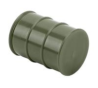 Alomejor RC Car Mini Fuel Tank Decorative Lightweight Plastic Safe for 1/18 1/24 Scale AXIAL SCX24, .63x1.14in (Dark Green)