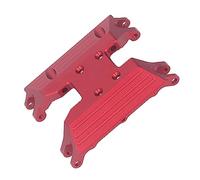Alomejor RC Gear Box Base, Aluminum Alloy Transmission Plate for Axial 1/18 UTB18 Crawler with Superior Protection, Enhanced Stability and Lightweight Design (Red)