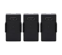 Alomejor RC Plane Battery 3.7V 220mAh Lithium Replacement Pack Fast Charging 40 Minutes 8 to 10 Minute Flight Plug And Play for A61 Air Wolf RC Helicopter Users (3PCS)