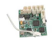 Alomejor RC Plane Receiver Board, Electronic Components with Stable Quick Respond Performance, for XK K110 K123 K124 K110S Remote Control Helicopters