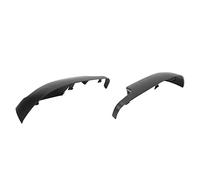 Alomejor Rearview Mirror Trim Cover Black Mirror Lower Cover 2PC Replacement Set with Factory Match Surface Easy Install for Legacy Outback
