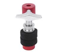 Alomejor Red Black Black Kit Accessories Hihat Cymbal Clutch for Jazz Drums, Musical Instrument Accessories