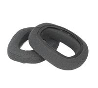 Alomejor Replacement Ear Pads for Comfortable Noise Insulation Soft Cotton Linen Memory Foam Cushions for Zone 100 and G435 LIGHTSPEED 2 Pcs (Black)