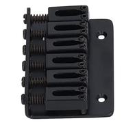 Alomejor Replacement of Guitar Bridges -Saddle for a Comfortable Process and Exquisite Appearance, for Guitar Accessories, Iron Material (Black)