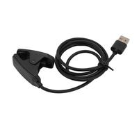 Alomejor Replacement USB Watch Charger, Premium Material for Descent MK3 G1, Solar GPS, Suitable for Business Users, Black