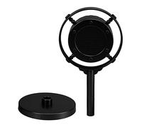 Alomejor Retro Microphone Prop Model, Lightweight Classic Plastic Microphone for Holiday Parties and Vintage Decorations, Ideal for All Ages, 1 Unit (Black)
