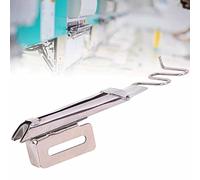 Alomejor Right Angle Double Fold Bias Tape Durable Portable Sewing Machine Attachment for Single Needle High Head Machine Material: Metal (Metal 5)