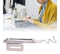 Alomejor Right Angle Double Fold Bias Tape Durable Portable Sewing Machine Attachment for Single Needle High Head Machine Material: Metal (Metal 3)