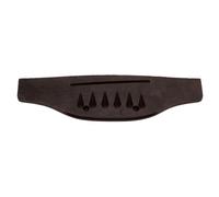 Alomejor Rosewood Acoustic Guitar Bridge, 6 String Folk Guitar Bridge with Pre Slotted Drip Hole, for Acoustic Replacement