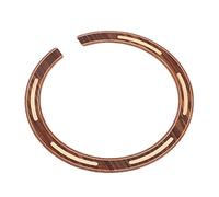 Alomejor Rosewood Maple Guitar Soundhole Decal, Self-Adhesive Ring Sticker Decoration for Acoustic Classical Guitar, 5.3in Outer Diameter