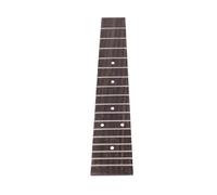 Alomejor Rosewood Ukulele Fretboard 23in 17 Frets Replacement Fingerboard