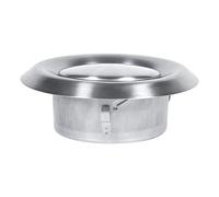 Alomejor Round Air Vent, Adjustable Stainless Steel Cover (150mm)