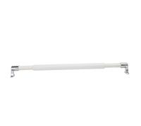 Alomejor RV Screen Door Support Bar Handle Adjustable 21.7 to 32.3 Inch Aluminum Cross Bar Handle Zinc Alloy Base Matte Grip for RV Campers Travel Trailers Motorhomes