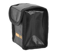 Alomejor Safer Bag for Drone Battery - Box/Cover of The Premium Fire Protection for Drone Flip Friendly and Compact Trips (2 Batteries Capacity)