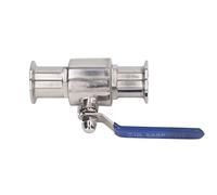 Alomejor Sanitary Ball Valve, 304 Stainless Steel Material (OD 19mm /