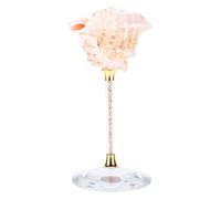Alomejor Seashell Conch Cup Exquisite Cold Drink Goblet Table Decoration for Home Shell + Plastic (Red)