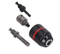 Alomejor Self Tighten Drill Chuck, 2-13mm Clamping Range