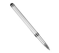 Alomejor Sensitive Stylus Pen with Precise Touch for IOS Phones and Tablets - Durable Metal 13.5cm for Drawing and Writing (Silver)
