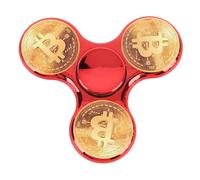 Alomejor Sensory Toy Toys Elegant Gyroscope of the Fingertips for Prices in the Children's Classroom, Premium Belly Muscle (Red)