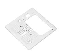Alomejor Sewing Machine Needle Plate Durable Steel Throat Plate for Singer HD6600 HD6605 for Quilting and Topstitching
