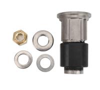 Alomejor Silent SSR HD Hub Kit Assembly Reduce Noise for Outboards, Durable Copper Rubber Material Heavy Duty 1.25in Prop Shaft for Marine Enthusiasts