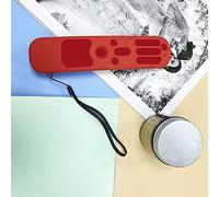 Alomejor Silicone Remote Control Cover Ergonomic Full Wrap Protector for MR21GC MR21GA MR21N Devices with Lanyard (Red)